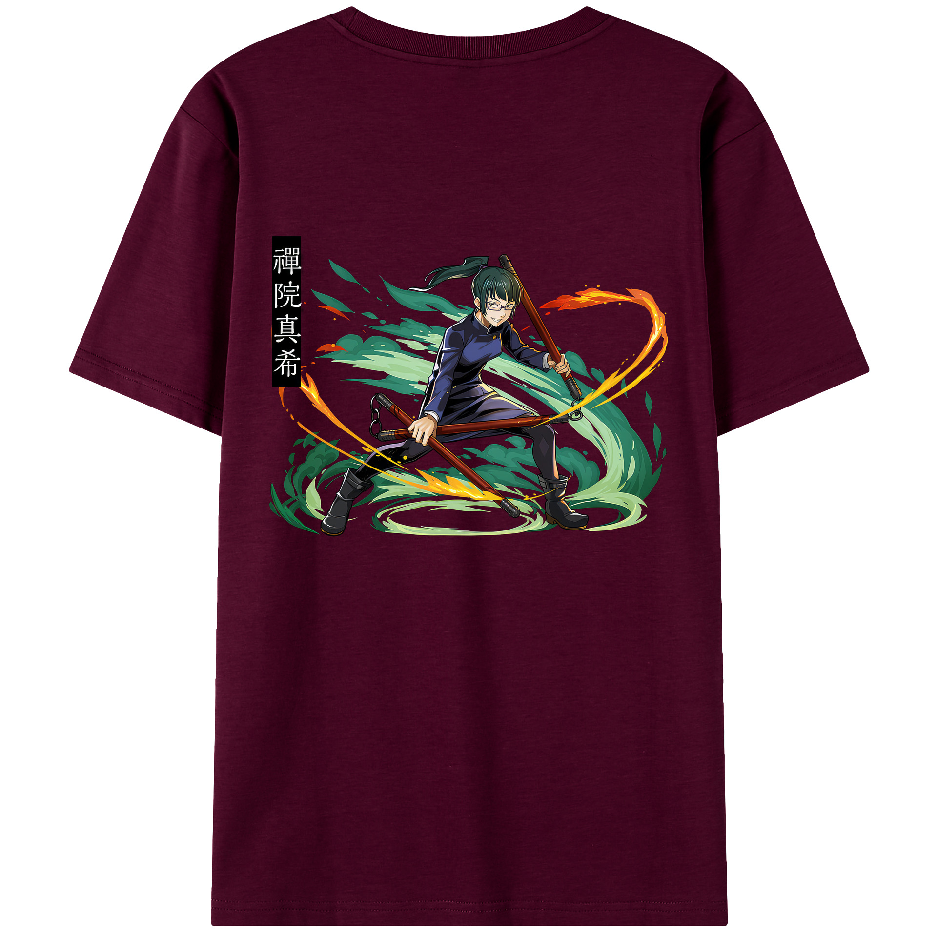 （画像用） 呪術廻戦 Jujutsu Kaisen レディース半袖Tシャツ(バックプリント)